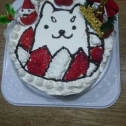 しっぺいクリスマスケーキ