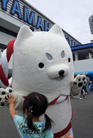 ヤマハスタジアムにて